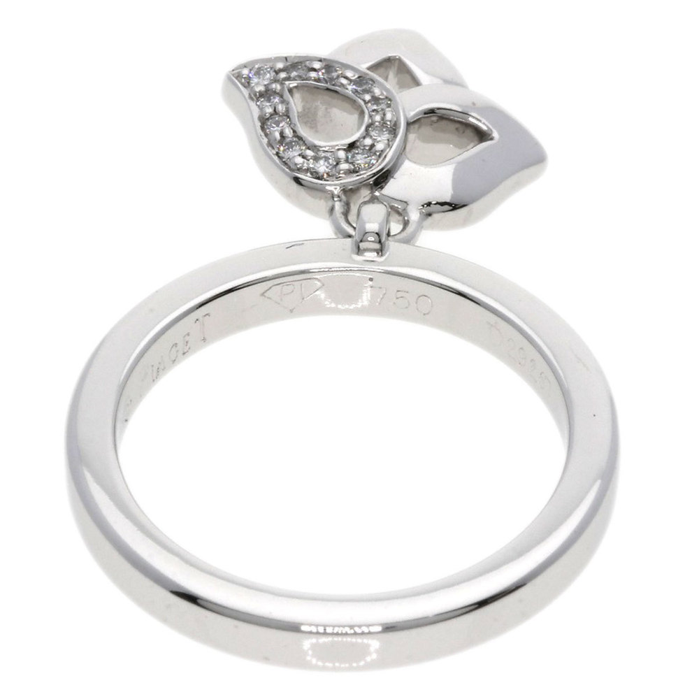 PIAGET Magic Garden Diamond Ring 18K White Gold US Size 6.75 #54 - Picture 4 of 10